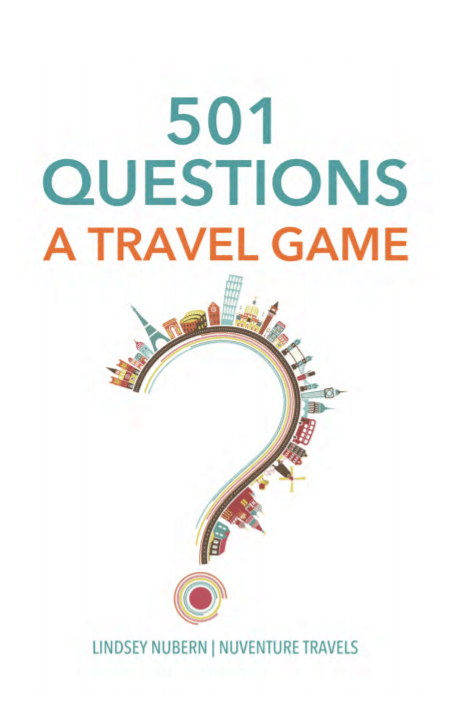 501 Questions: A Travel Game Book Cover