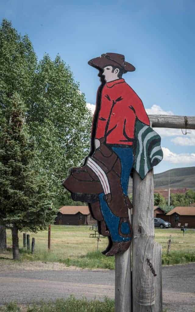 Wyoming is filled with cowboy images