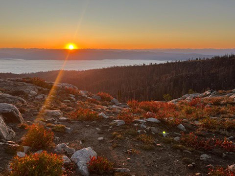 sun rising